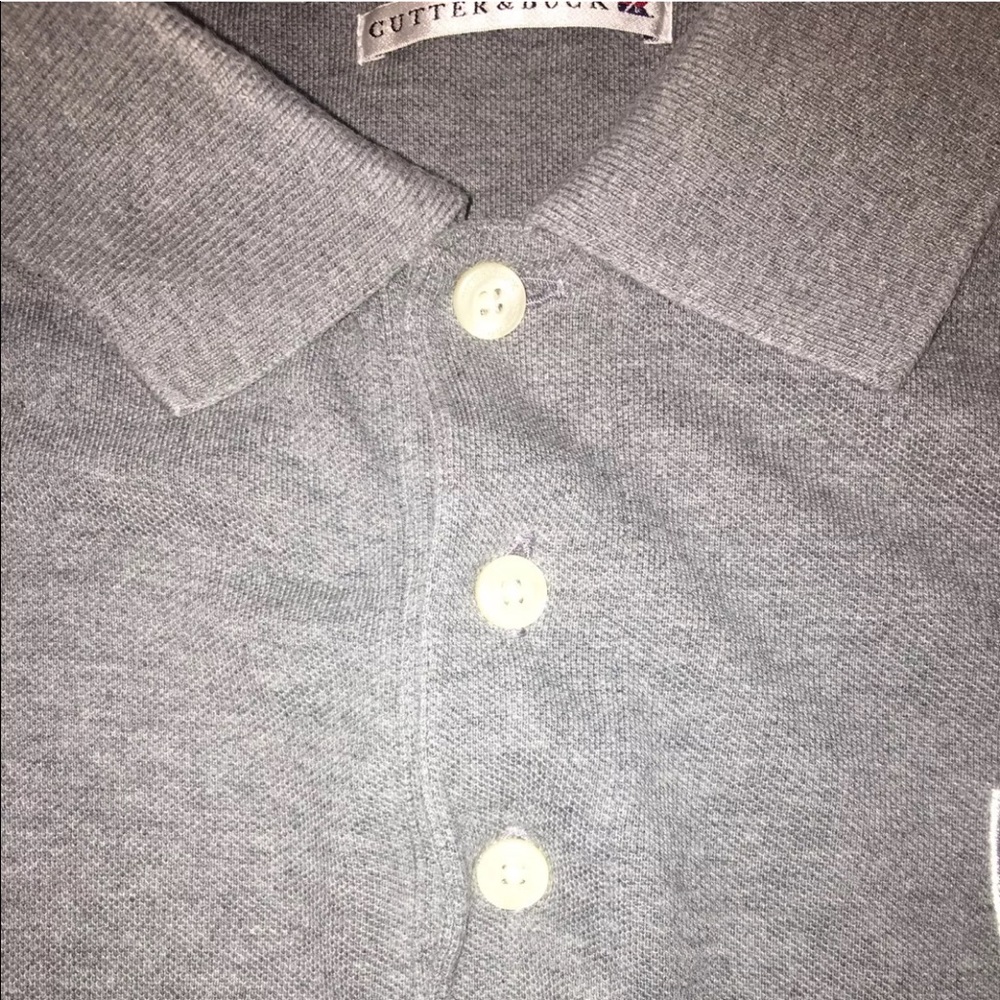 LA RAIDERS CB Cutter & Buck Polo NFL S/S XL Grey - Picture 4 of 8